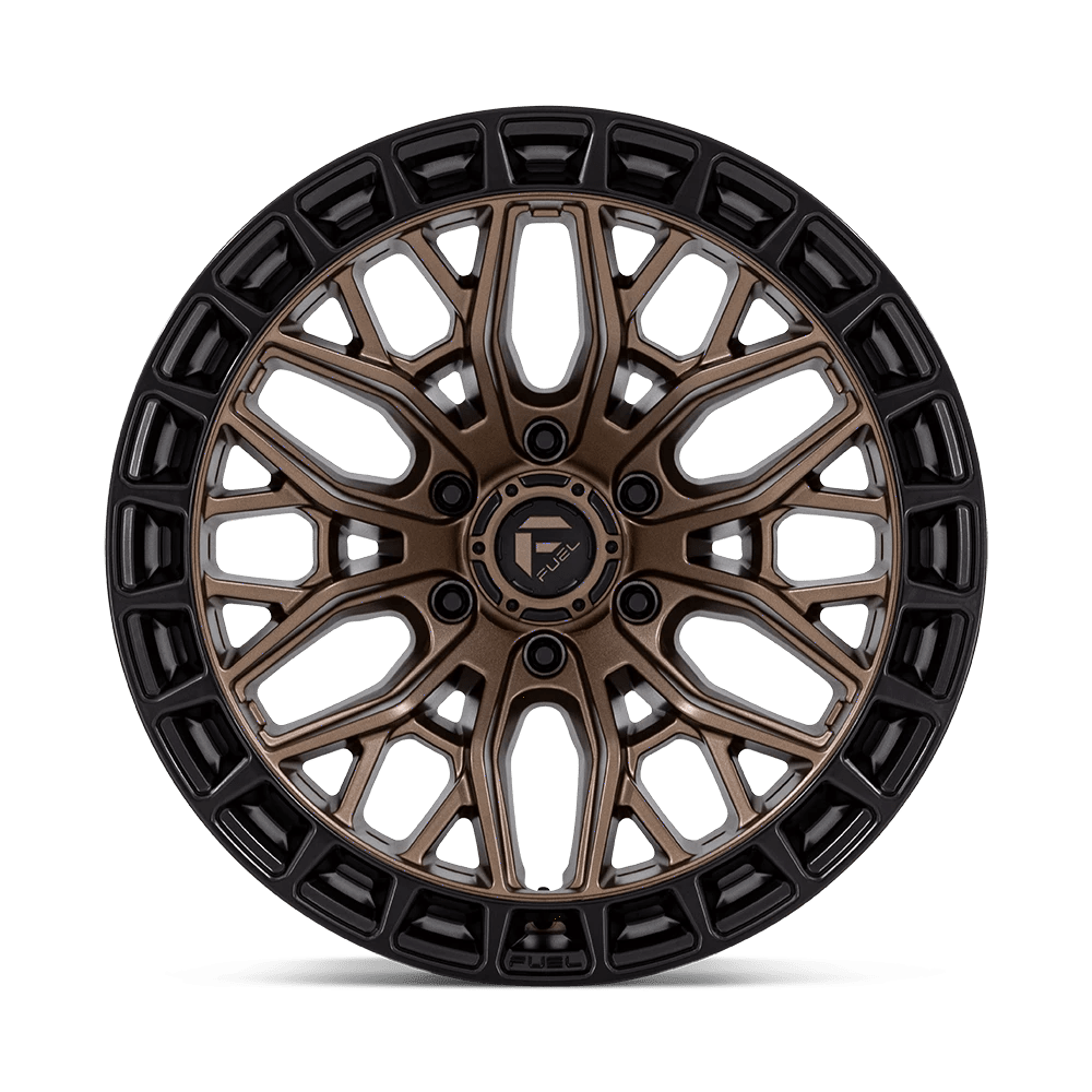20x9 Fuel FC869 Sigma Matte Bronze W/ Matte Black Lip Wheel 6x5.5 (1mm)