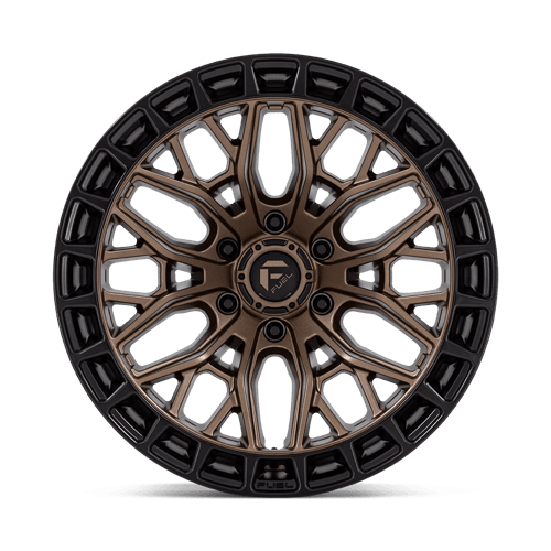 22x9.5 Fuel Off-Road FC869 Sigma Matte Bronze Matte Black Lip Wheel 6x5.5 (18mm)