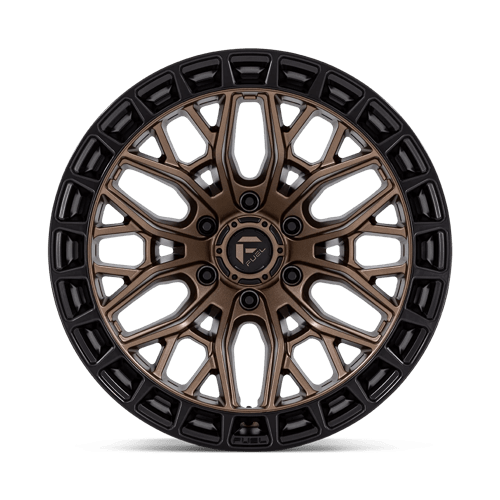 17x9 Fuel Off-Road FC869 Sigma Matte Bronze Matte Black Lip Wheel 6x135 (-12mm)