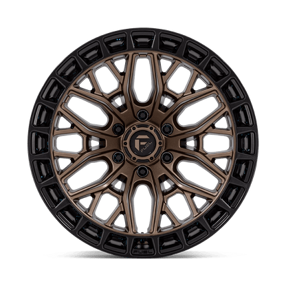 20x10 Fuel FC869 Sigma Matte Bronze W/ Matte Black Lip Wheel 6x135 (-18mm)