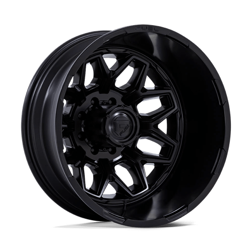20x8.25 Fuel Off-Road D871 Flux Blackout DUALLY REAR Wheel 8x6.5 (-201mm)