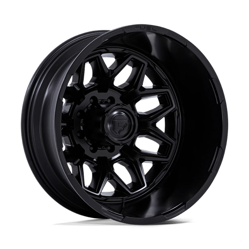 20x8.25 Fuel Off-Road D871 Flux Blackout DUALLY REAR Wheel 8x6.5 (-201mm)