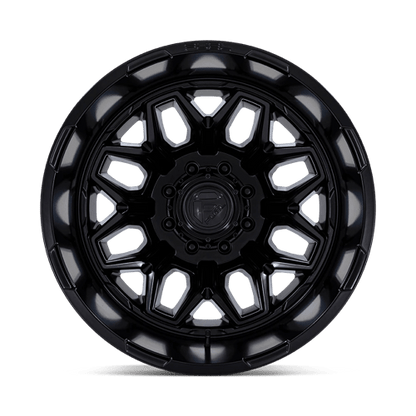 20x8.25 Fuel Off-Road D871 Flux Blackout DUALLY REAR Wheel 8x170 (-201mm)