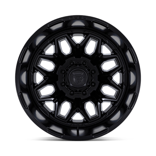 20x8.25 Fuel Off-Road D871 Flux Blackout DUALLY REAR Wheel 8x200 (-201mm)