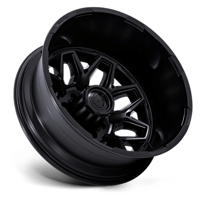 20x8.25 Fuel Off-Road D871 Flux Blackout DUALLY REAR Wheel 8x210 (-227mm)