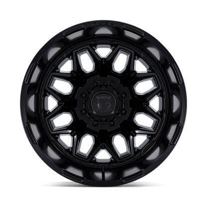 20x8.25 Fuel Off-Road D871 Flux Blackout DUALLY REAR Wheel 8x210 (-227mm)