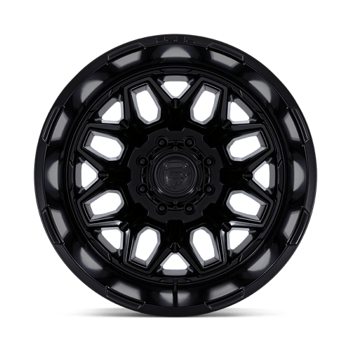 20x8.25 Fuel Off-Road D871 Flux Blackout DUALLY REAR Wheel 8x6.5 (-227mm)