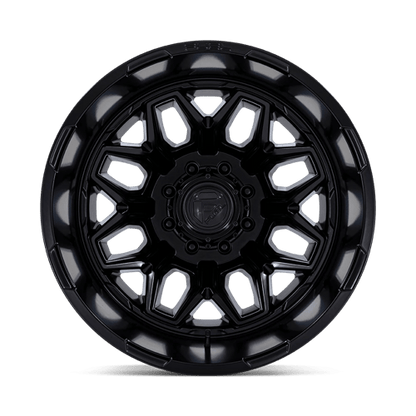 20x8.25 Fuel Off-Road D871 Flux Blackout DUALLY REAR Wheel 8x6.5 (-227mm)
