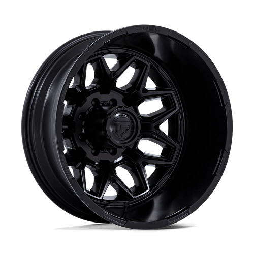 20x8.25 Fuel Off-Road D871 Flux Blackout DUALLY REAR Wheel 8x210 (-246mm)