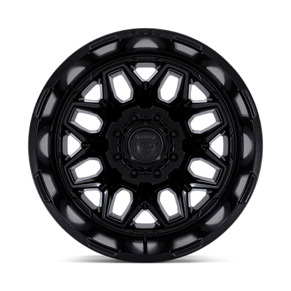 20x8.25 Fuel Off-Road D871 Flux Blackout DUALLY REAR Wheel 8x6.5 (-246mm)