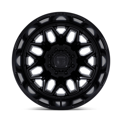 20x8.25 Fuel Off-Road D871 Flux Blackout DUALLY REAR Wheel 8x6.5 (-246mm)