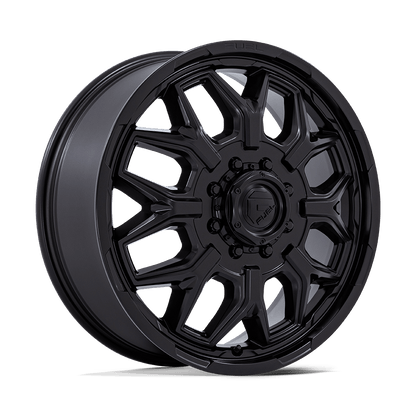 22x8.25 Fuel Off-Road D871 Flux Blackout DUALLY REAR Wheel 8x210 (-227mm)