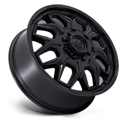 20x8.25 Fuel Off-Road D871 Flux Blackout DUALLY FRONT Wheel 8x200 (104mm)