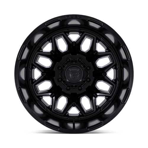 22x8.25 Fuel Off-Road D871 Flux Blackout DUALLY REAR Wheel 8x200 (-201mm)