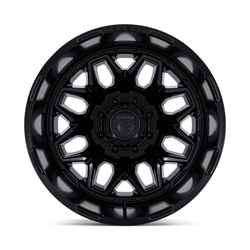 22x8.25 Fuel Off-Road D871 Flux Blackout DUALLY REAR Wheel 8x210 (-201mm)