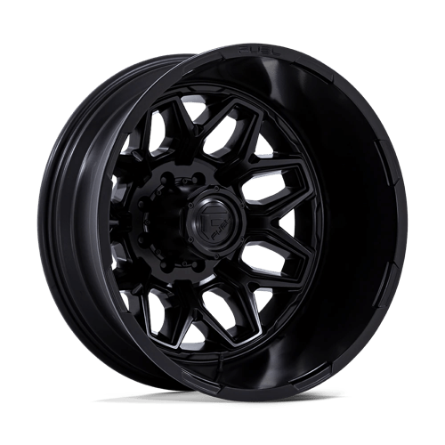 22x8.25 Fuel Off-Road D871 Flux Blackout DUALLY REAR Wheel 8x200 (-227mm)