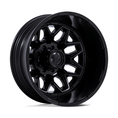 22x8.25 Fuel Off-Road D871 Flux Blackout DUALLY REAR Wheel 8x200 (-227mm)