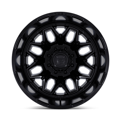 22x8.25 Fuel Off-Road D871 Flux Blackout DUALLY REAR Wheel 8x6.5 (-240mm)