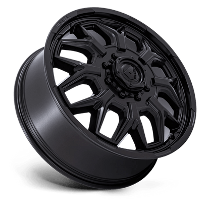 22x8.25 Fuel Off-Road D871 Flux Blackout DUALLY FRONT Wheel 8x200 (104mm)