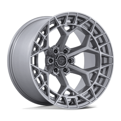 17x9 Fuel Off-Road FC873 Charger Platinum Wheel 6x5.5 (1mm)