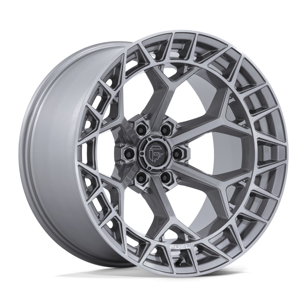 20x9 Fuel FC873 Charger Platinum Wheel 6x5.5 (1mm)