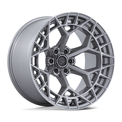 22x9.5 Fuel Off-Road FC873 Charger Platinum Wheel 6x135 (18mm)