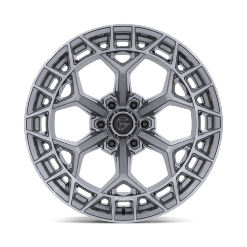 22x9.5 Fuel Off-Road FC873 Charger Platinum Wheel 6x135 (18mm)