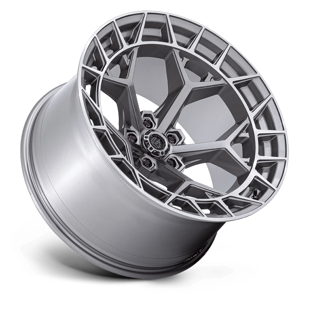 20x9 Fuel FC873 Charger Platinum Wheel 5x5 (1mm)