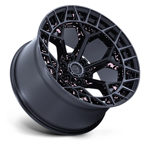 17x9 Fuel Off-Road FC873 Charger Gloss Black Brushed Dark Tint Wheel 5x5 (1mm)