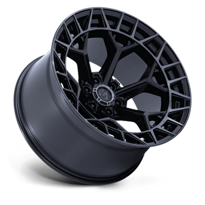 17x9 Fuel Off-Road FC873 Charger Gloss Black Brushed Dark Wheel 6x5.5 (-12mm)