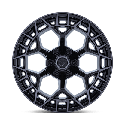 17x9 Fuel Off-Road FC873 Charger Gloss Black Brushed Dark Wheel 6x5.5 (-12mm)