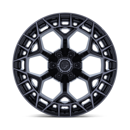 17x9 Fuel Off-Road FC873 Charger Gloss Black Brushed Dark Tint Wheel 6x135 (1mm)
