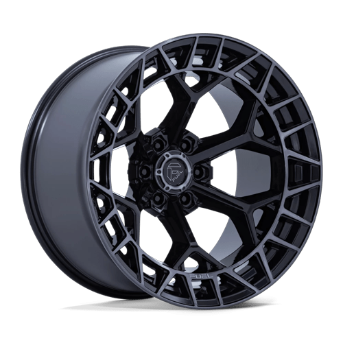 20x9 Fuel FC873 Charger Gloss Black Brushed Face Dark Tint Wheel 6x135 (1mm)