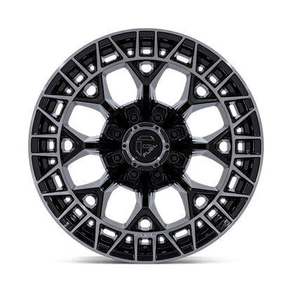 20x10 Fuel FC873 Charger Gloss Black Brushed Face Dark Tint Wheel 8x170 (-18mm)