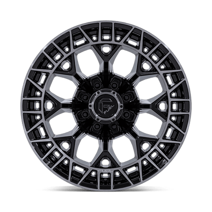 20x9 Fuel FC873 Charger Gloss Black Brushed Face Dark Tint Wheel 8x6.5 (1mm)
