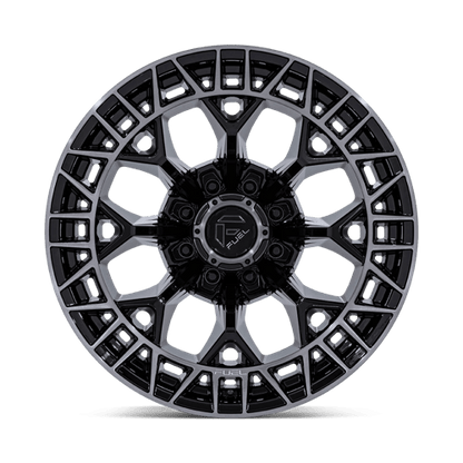 20x9 Fuel FC873 Charger Gloss Black Brushed Face Dark Tint Wheel 8x180 (1mm)