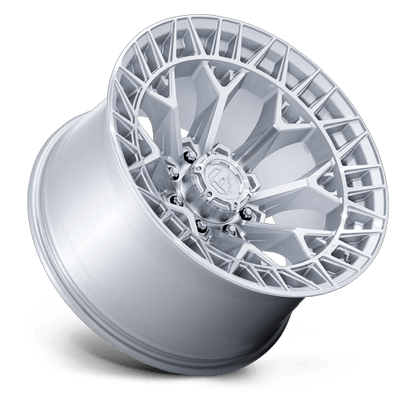 20x10 Fuel Off-Road FC873 Charger Gloss Silver Machined Face Wheel 8x170 (-18mm)