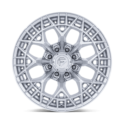 20x10 Fuel Off-Road FC873 Charger Gloss Silver Machined Face Wheel 8x180 (-18mm)