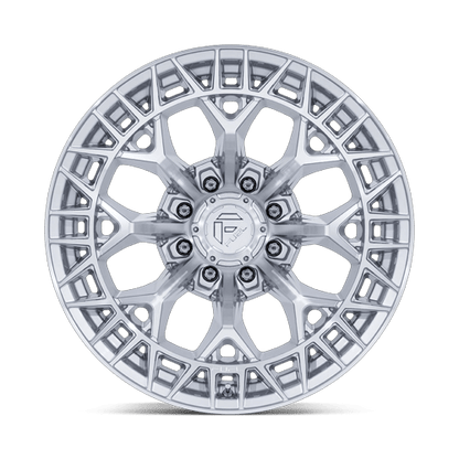 20x10 Fuel Off-Road FC873 Charger Gloss Silver Machined Face Wheel 8x170 (-18mm)