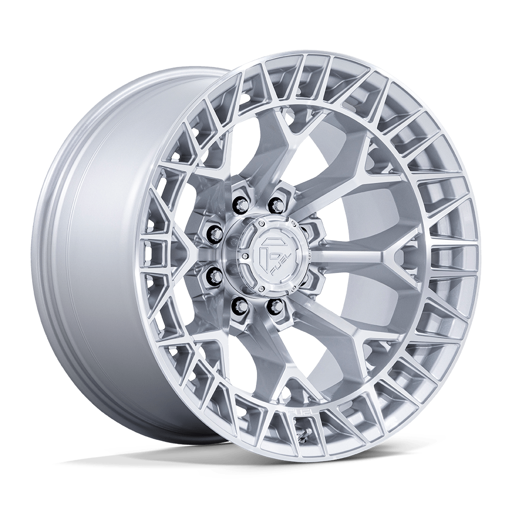 20x9 Fuel Off-Road FC873 Charger Gloss Silver W/ Machined Face Wheel 8x170 (1mm)