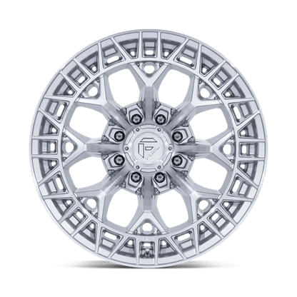 20x9 Fuel Off-Road FC873 Charger Gloss Silver W/ Machined Face Wheel 8x6.5 (1mm)