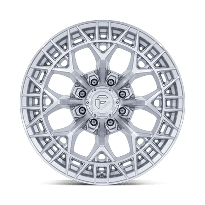 20x9 Fuel Off-Road FC873 Charger Gloss Silver W/ Machined Face Wheel 8x180 (1mm)