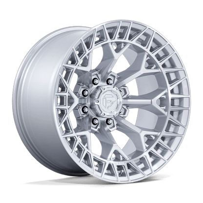 22x12 Fuel Off-Road FC873 Charger Gloss Silver Machined Face Wheel 8x6.5 (-44mm)