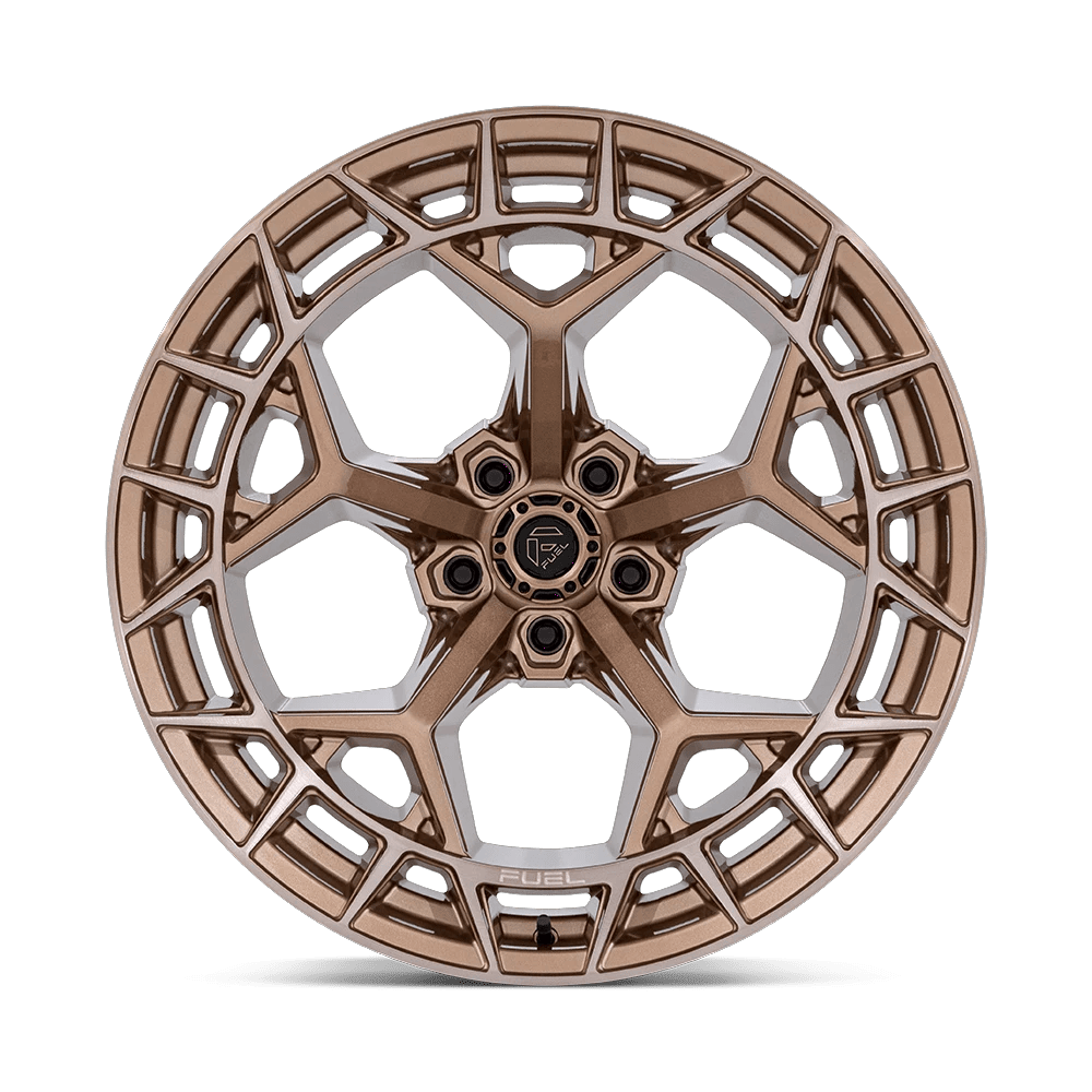 22x12 Fuel FC873 Charger Platinum Bronze Wheel 5x5 (-44mm)