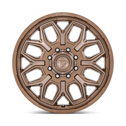 20x8.25 Fuel Off-Road D876 Flux Platinum Bronze DUALLY REAR Wheel 8x170 (-227mm)