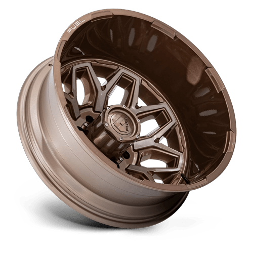 20x8.25 Fuel Off-Road D876 Flux Platinum Bronze DUALLY REAR Wheel 8x6.5 (-227mm)