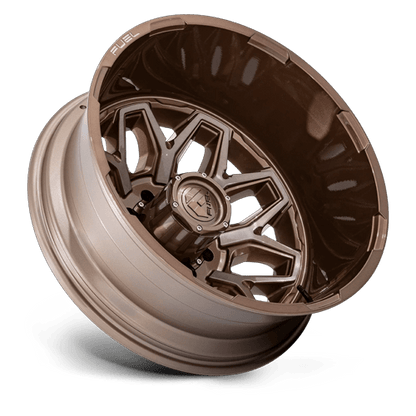 20x8.25 Fuel Off-Road D876 Flux Platinum Bronze DUALLY REAR Wheel 8x6.5 (-227mm)