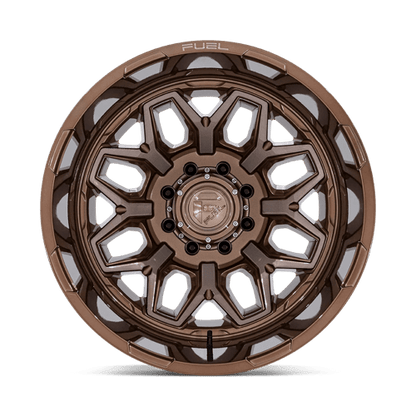 20x8.25 Fuel Off-Road D876 Flux Platinum Bronze DUALLY REAR Wheel 8x6.5 (-246mm)