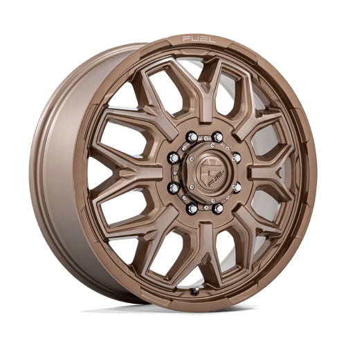 22x8.25 Fuel Off-Road D876 Flux Platinum Bronze DUALLY FRONT Wheel 8x200 (104mm)