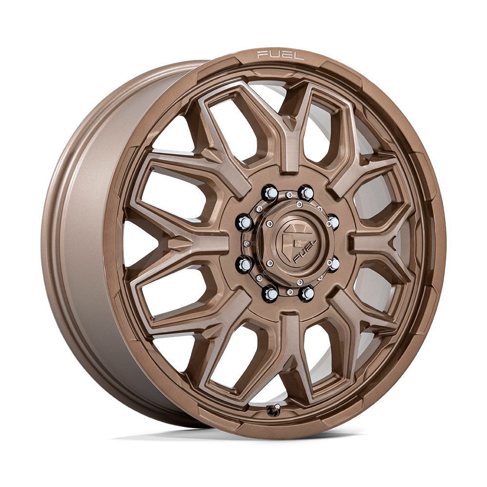 22x8.25 Fuel Off-Road D876 Flux Platinum Bronze DUALLY FRONT Wheel 8x200 (104mm)